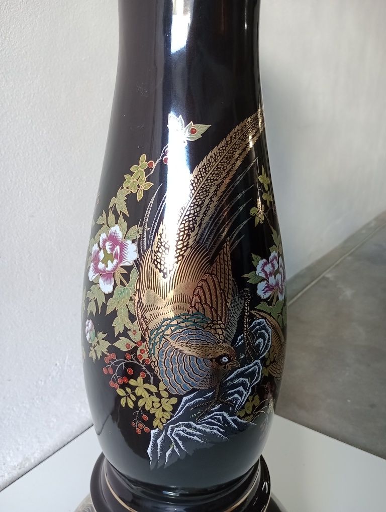 Vaso coluna suporte cerâmica grande
