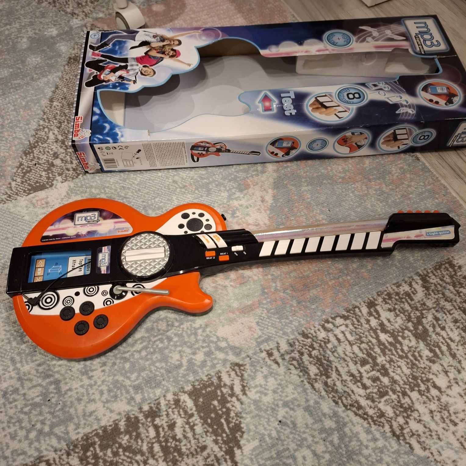 Gitara elektryczna zabawkowa