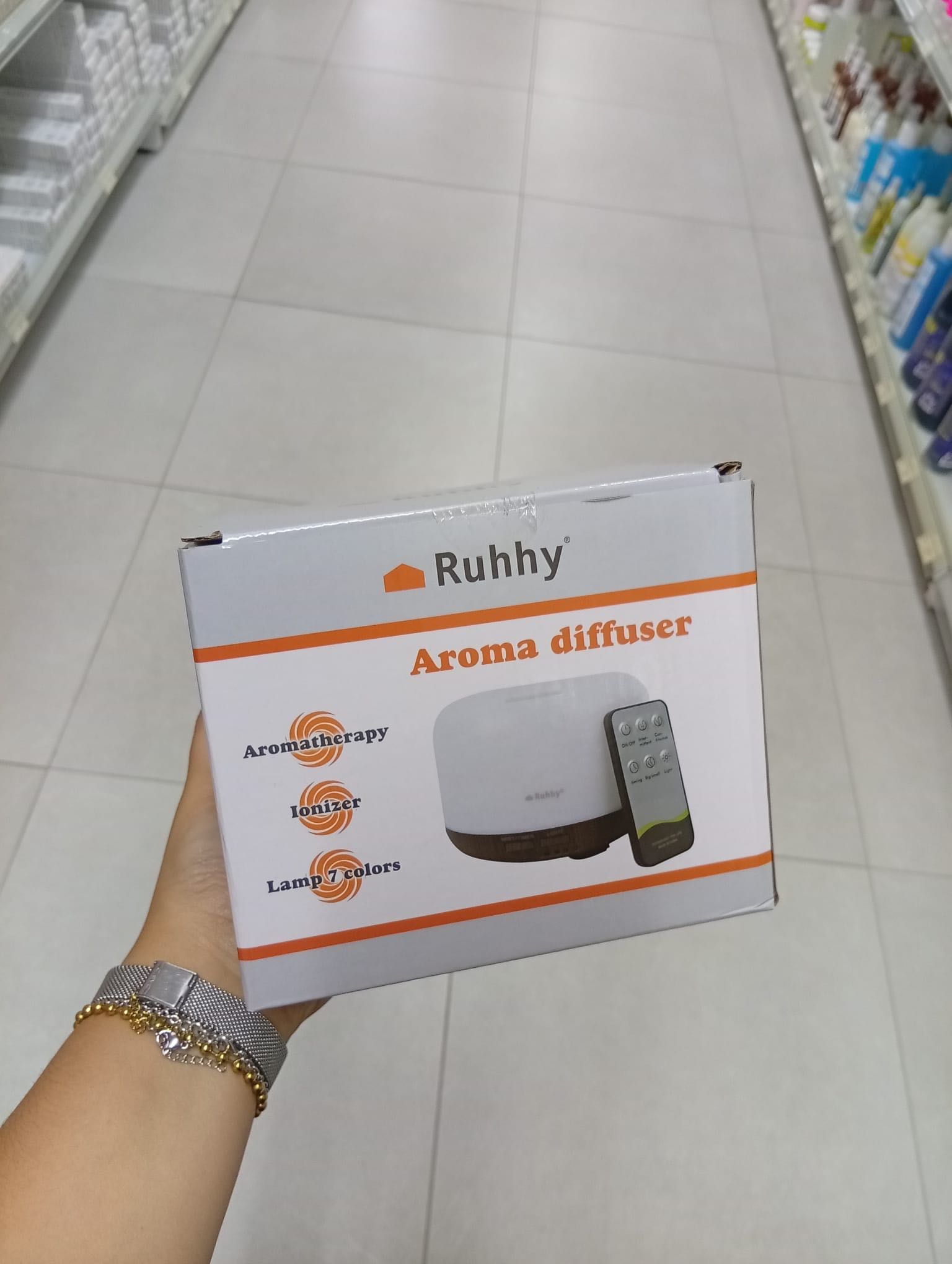Difusor de Perfume/Humidificador de Ar Led com Controlo Remoto