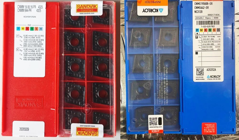 SNMX1607 TaeguTec TNGX2207. CNMG190608