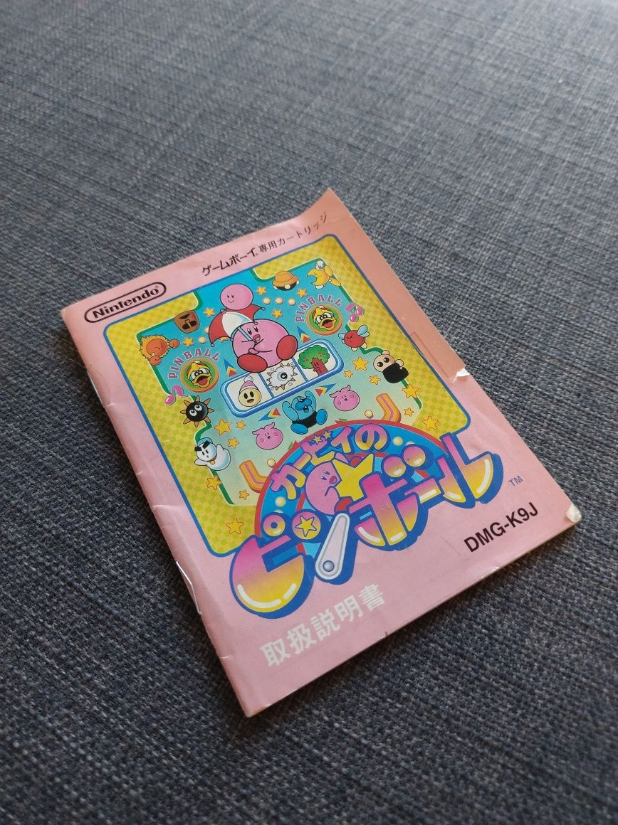 Kirby's Pinball Land Game Boy + instrukcja