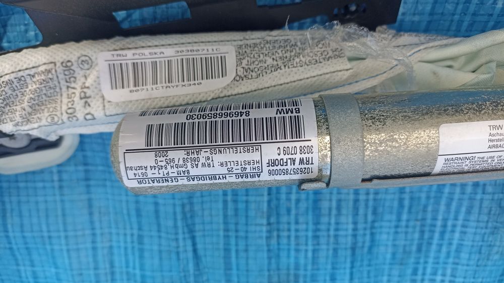 Бічна подушка безпеки (шторка) права та ліва  BMW 3 E90 E91 2005-2012