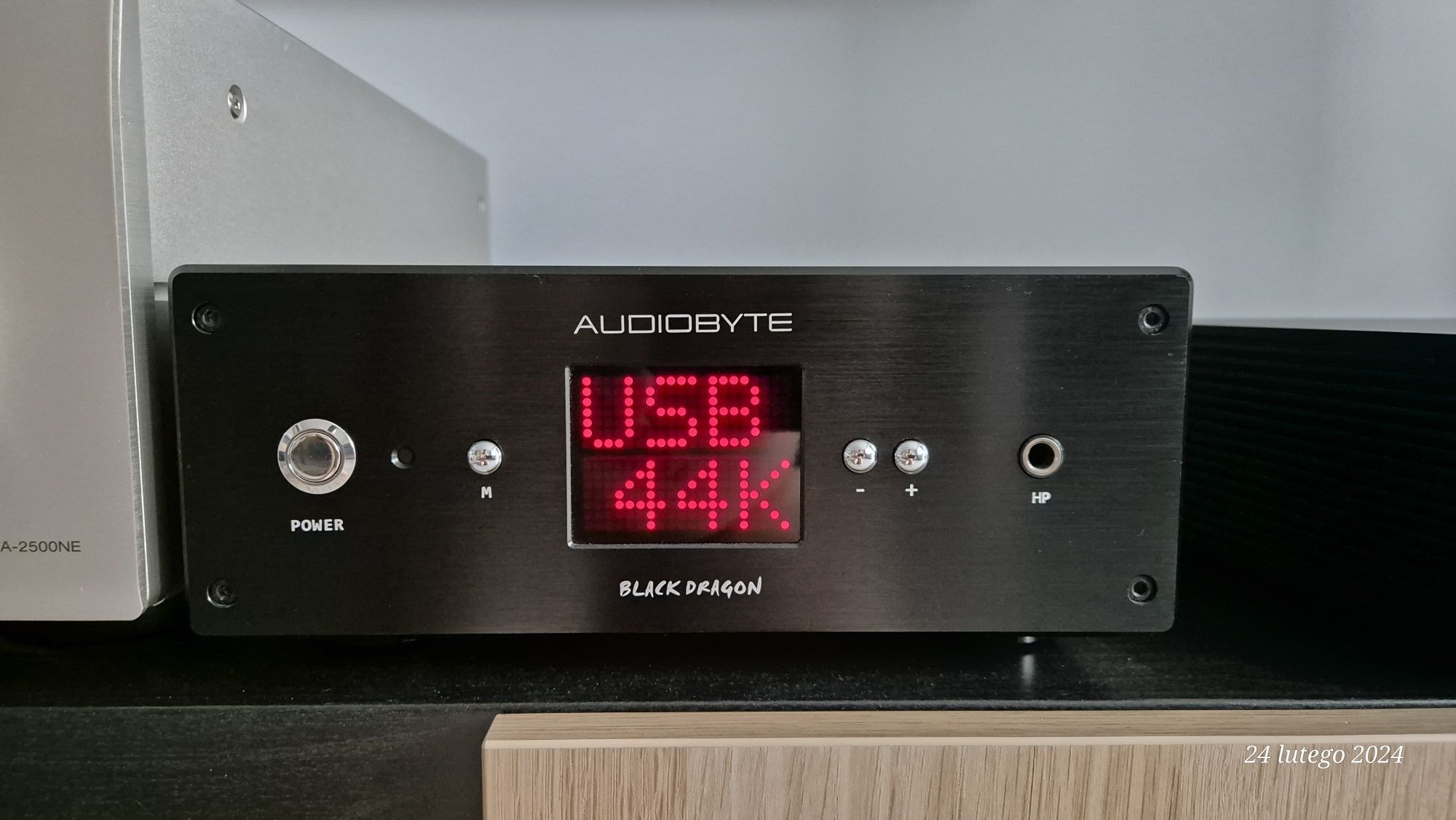 Audiobyte Black Dragon przetwornik DAC wzmacniacz słuchawkowy