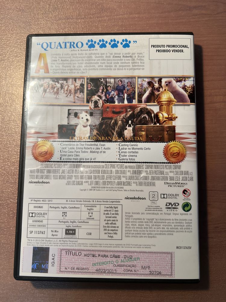 Hotel para cães o filme -DVD