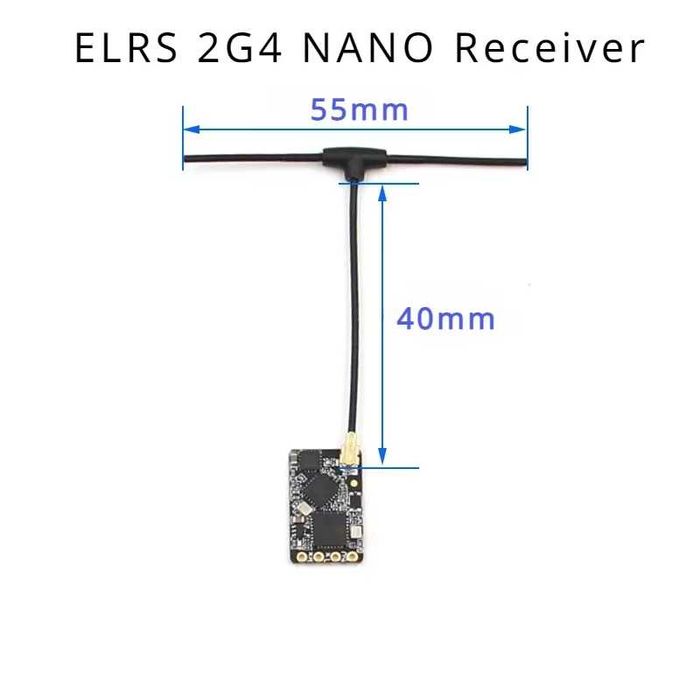 Приймач RX ELRS 2,4G NANO