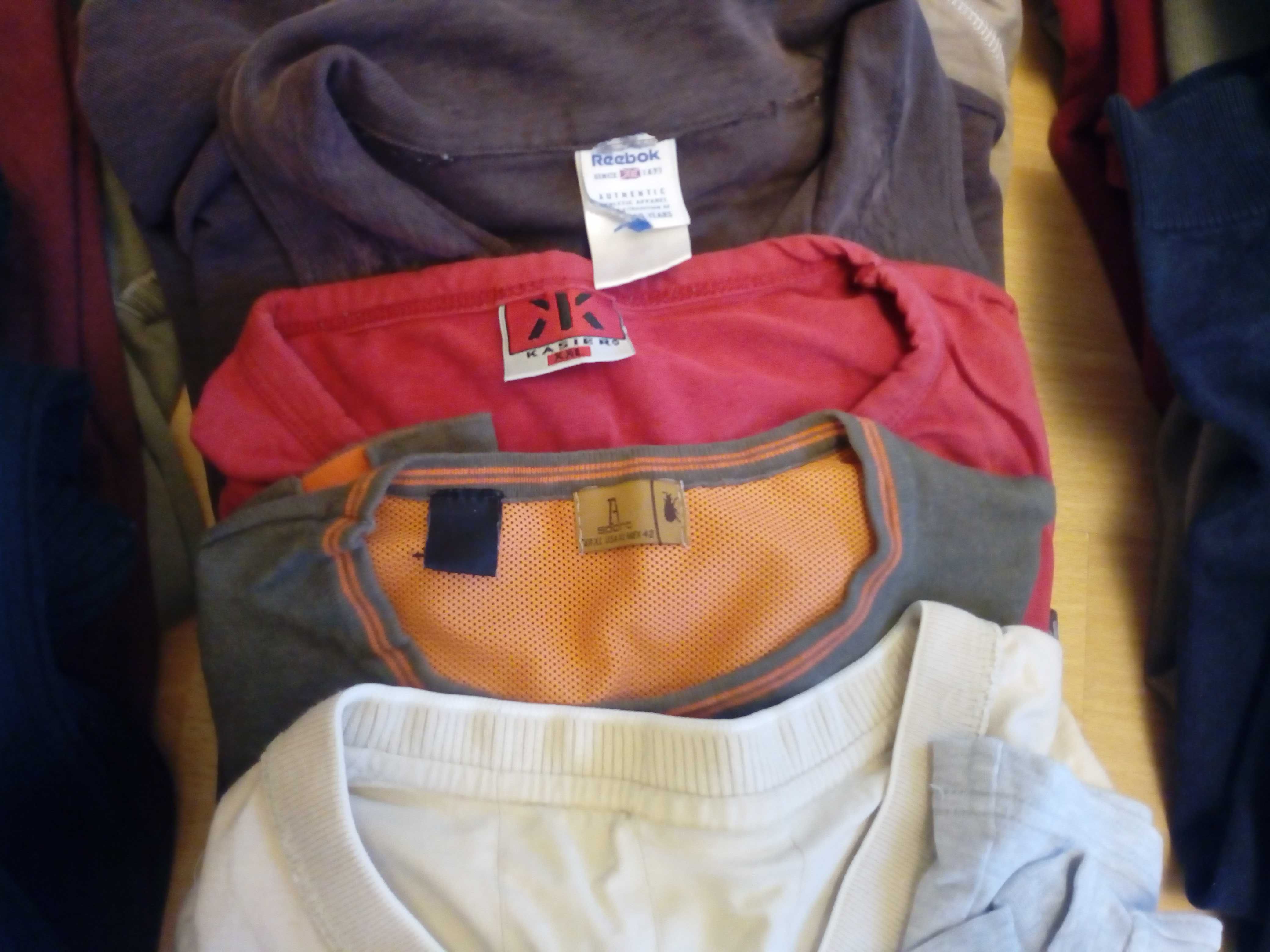 zestaw ubrań, paczka ubrań męskich mix, ubrania na wagę, L-XXL
