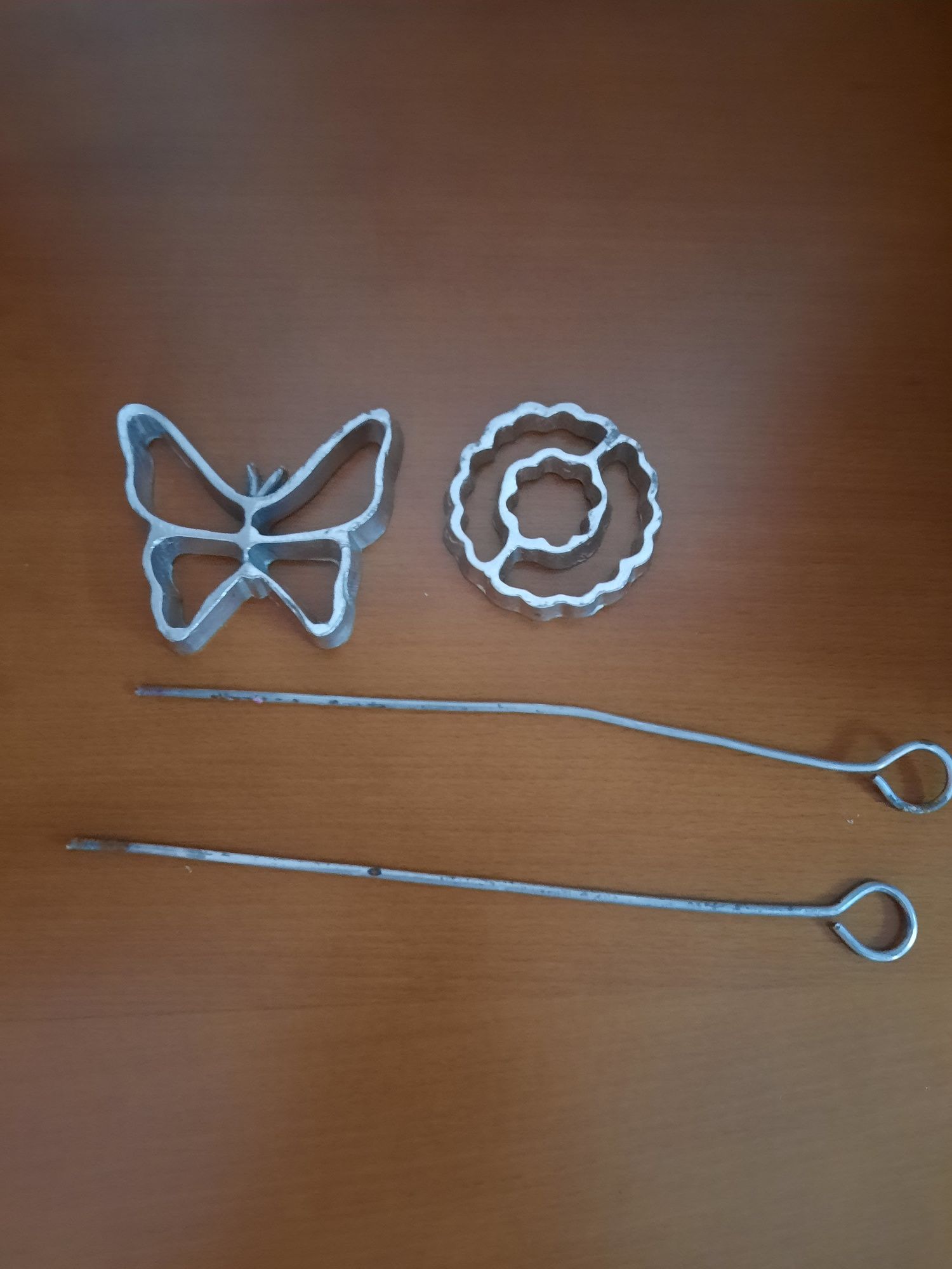 Formas metálicas para filhoses