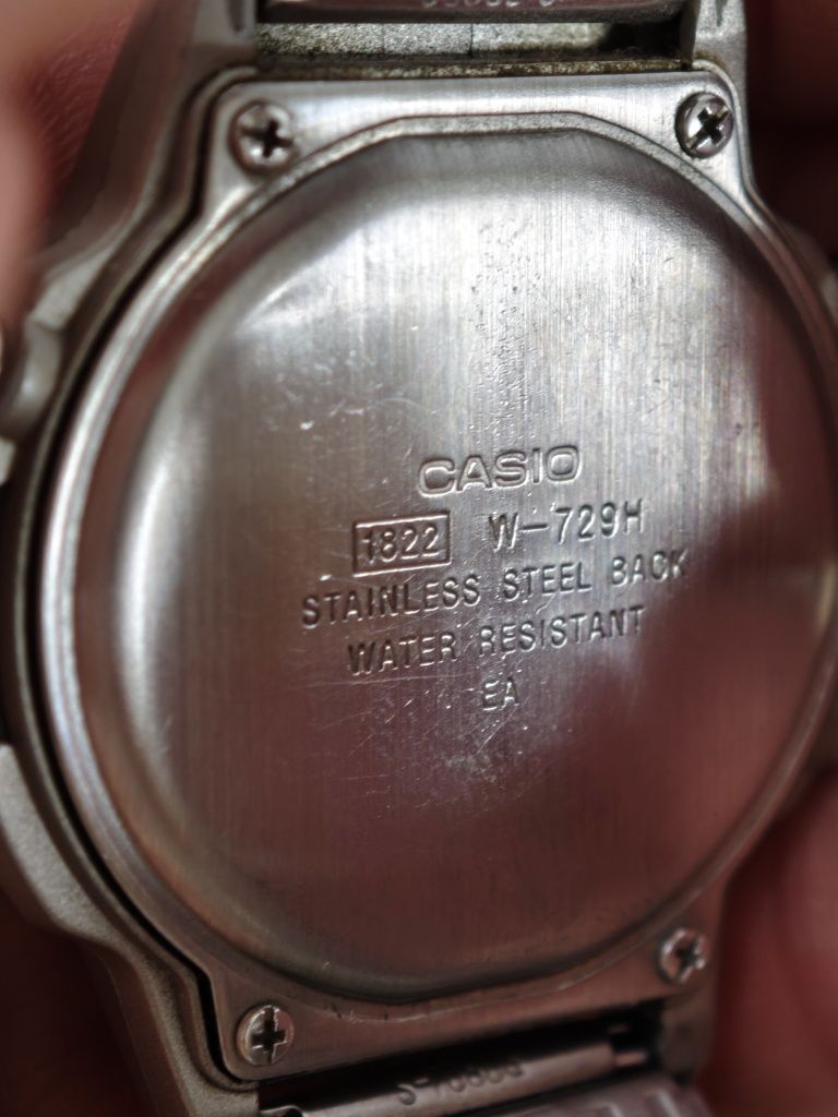 Zegarek casio w-729h