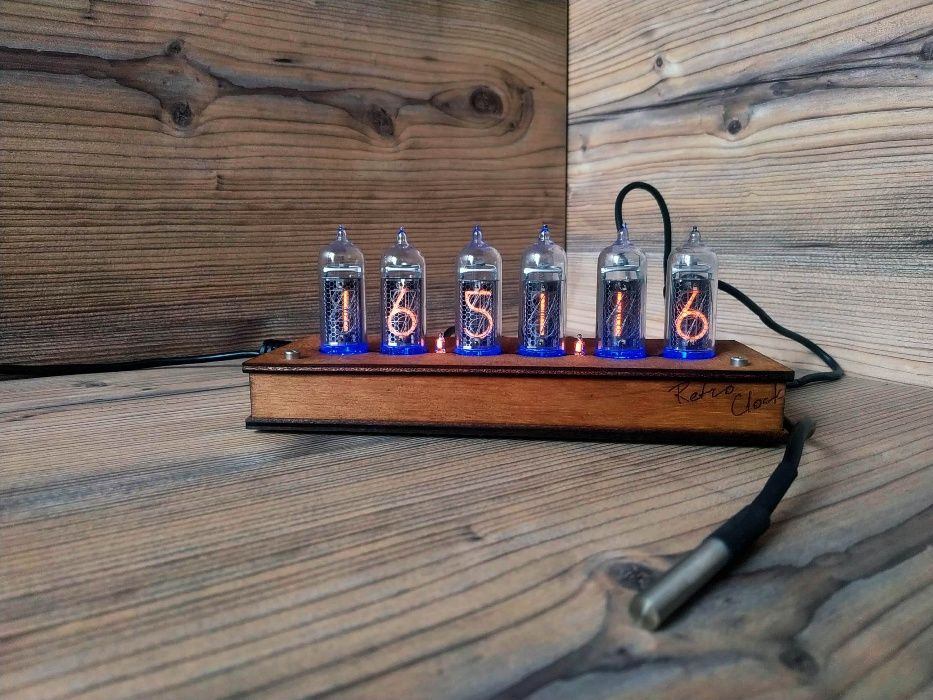 Nixie Clock ламповые часы ИН-14 ретро винтаж