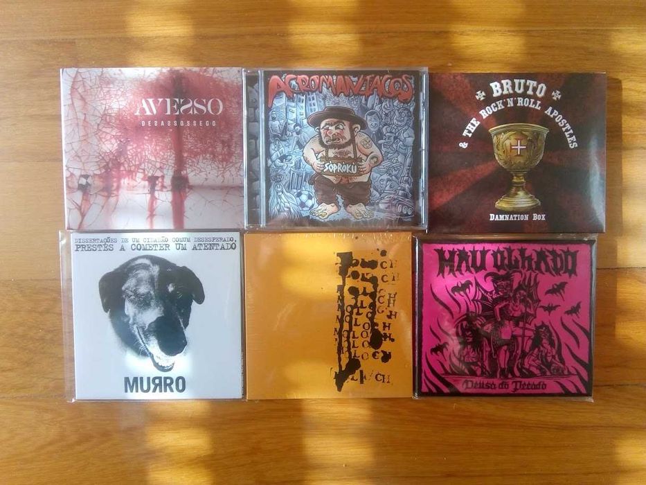 CD´s de Bandas Nacionais NOVOS SELADOS