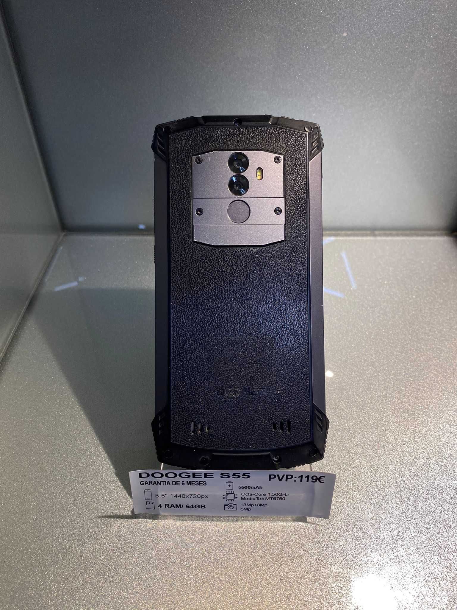 DOOGEE S55 Preto 64GB