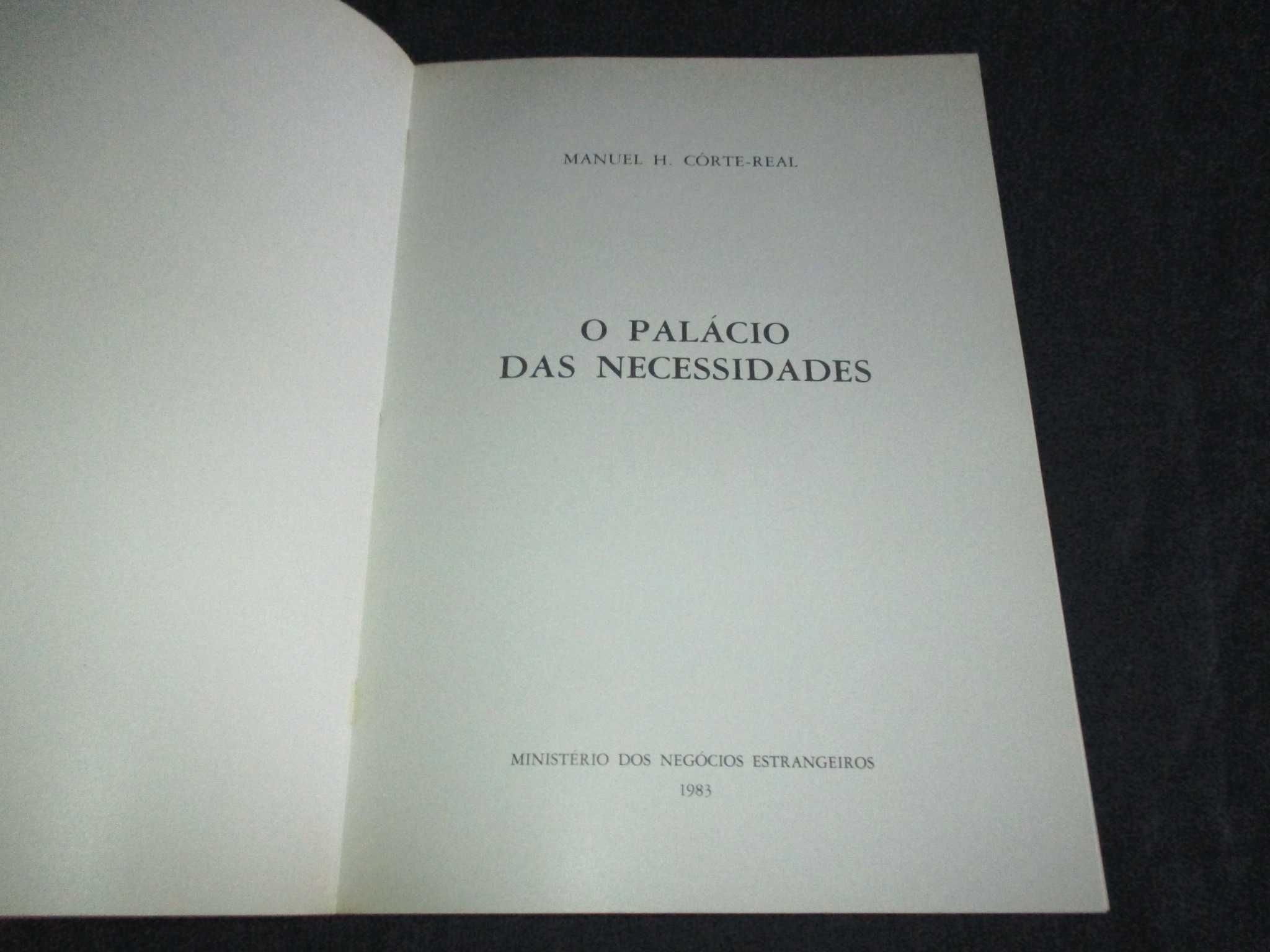 Livro O Palácio das Necessidades Manuel Côrte-Real