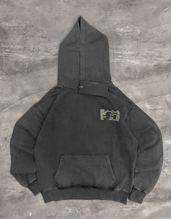 Худі Enfants Riches Deprimes / E.R.D. темно сірого кольору.