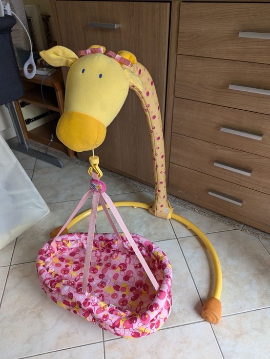 Zapf Creation Chou Chou Łóżeczko Żyrafa 2 W 1