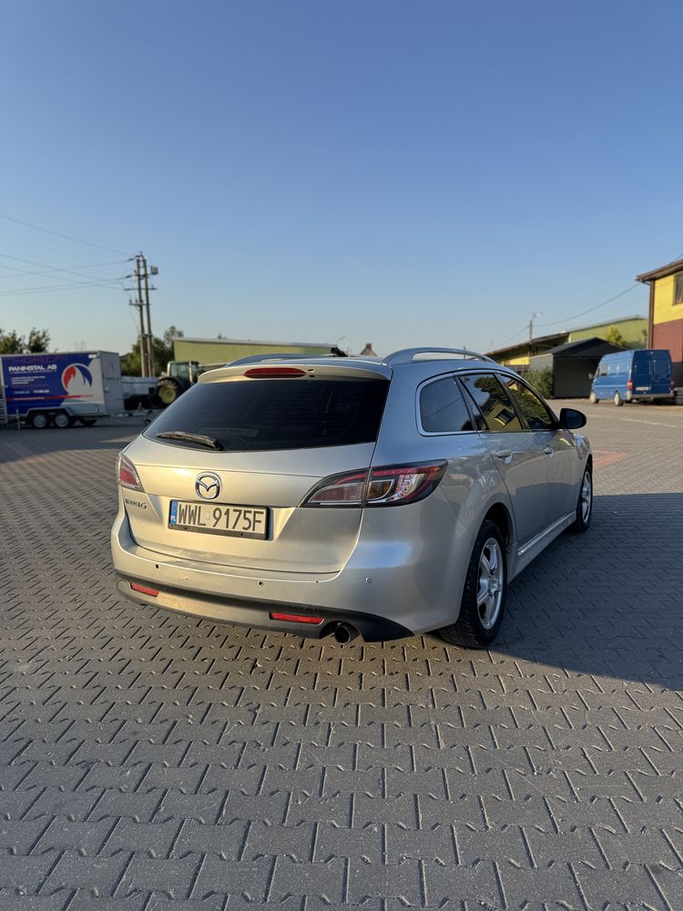 Autokomis TopCar! Mazda 6 GY 2.2 Diesel/2010 Rok/Skóra/Nowy Rozrząd !!
