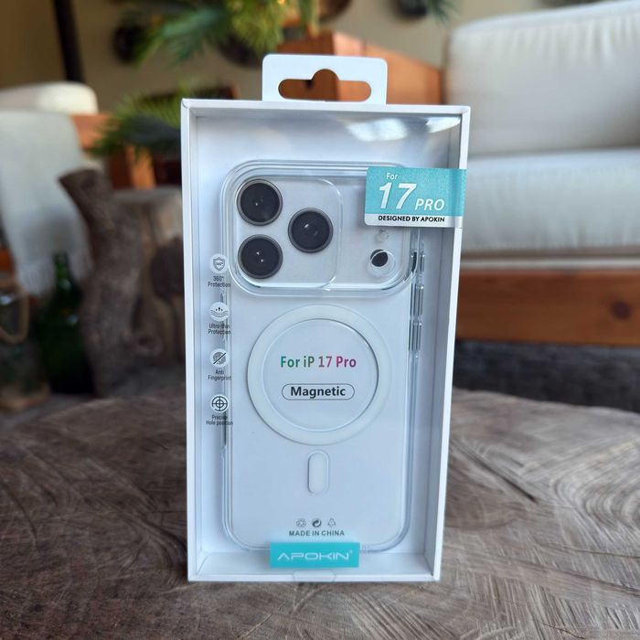 Capa de Policarbonato com MagSafe para iPhone 17 Pro - Transparente