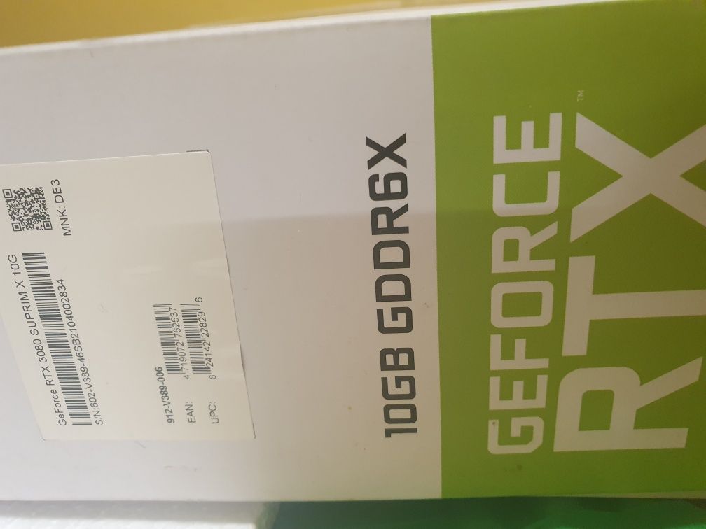 Suprim X GeForce RTX 3080 Karta Graficzna