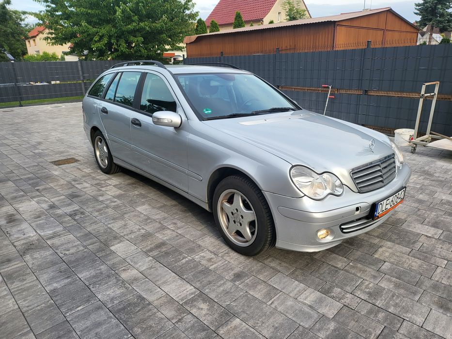 Mercedes C klasa w203 lift 1.8 kompressor 143km, 2006r, 220tys km