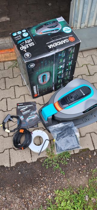 Robot koszący GARDENA Sileno City 500 - stan bdb-
 (