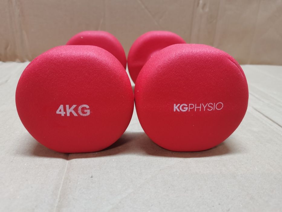 KG Physio Zestaw hantli i plakat A3