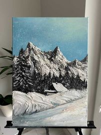 Obraz (malarstwo akrylowe) góry