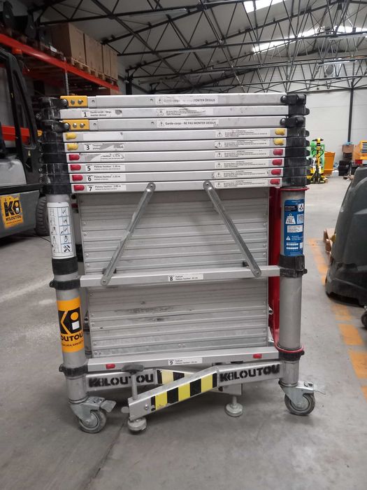 Rusztowanie z podestem teleskopowe – 4,00 m