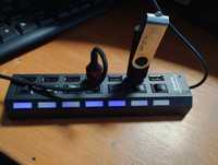 USB HUB концентратор разветвитель на 7 портів