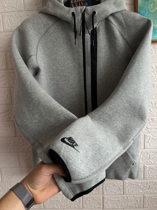 Кофта - бомбер куртка Nike Tech Fleece AW77 3.0 худі рМ-Л