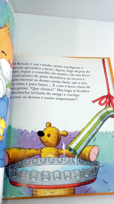 O Rato Renato não quer lavar os Dentes
