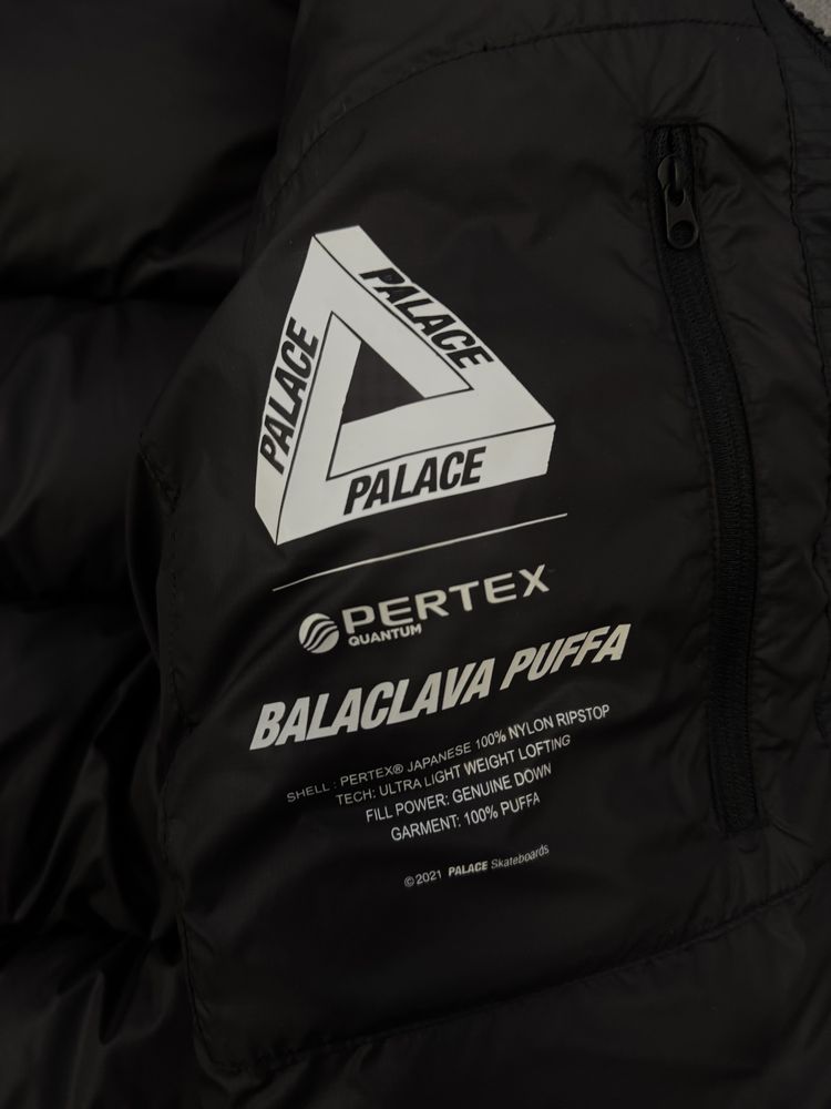 Куртка Palace Pertex Balaclava Puffa чорна