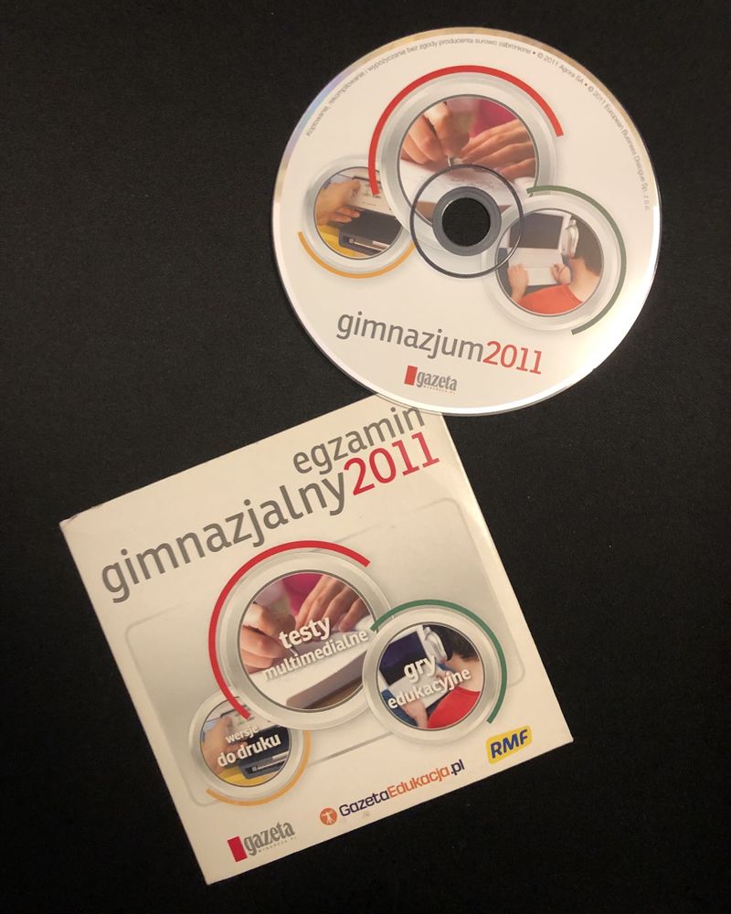 Egzamin gimnazjalny 2011 - płyta CD