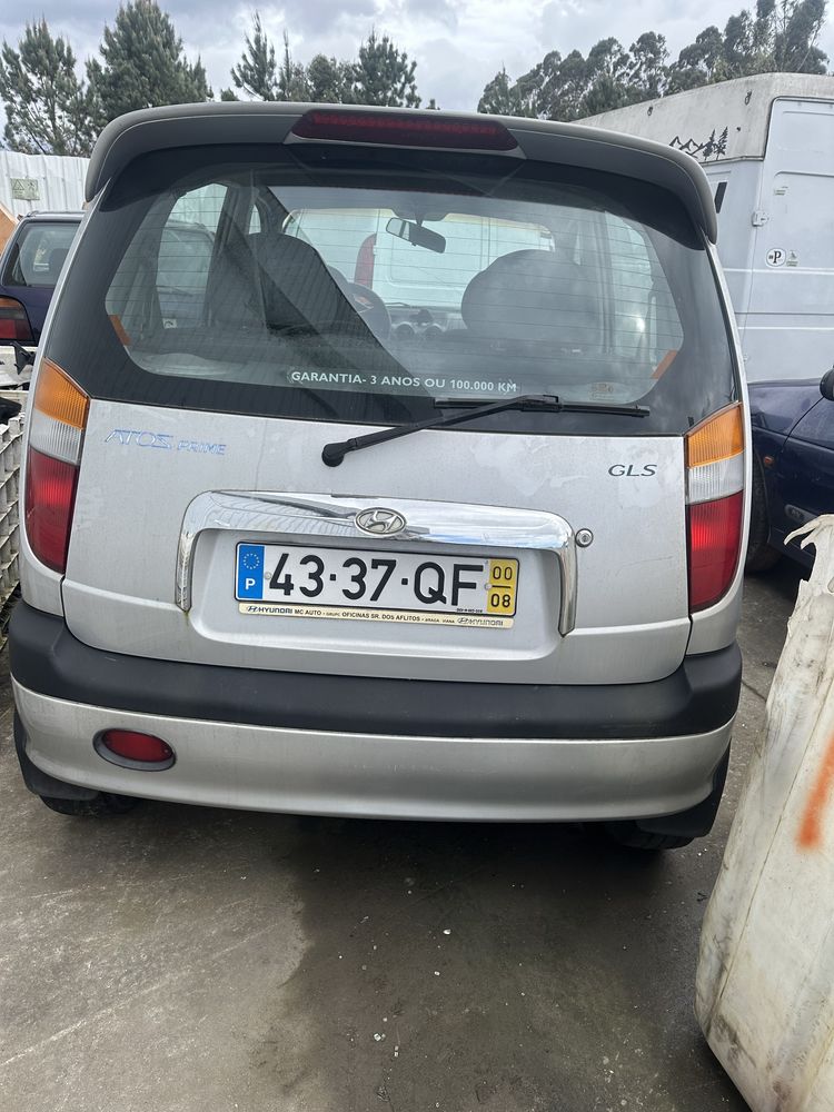 HYUNDAI ATOS PRIME 1.0 GASOLINA ANO 2000 PARA PEÇAS