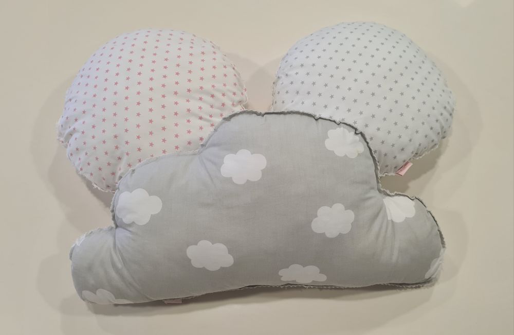 Três almofadas para quarto de bebé e criança, KUC.
