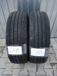 Opony używane ciężarowe 245/70R19.5 136/134M Dunlop SP 344