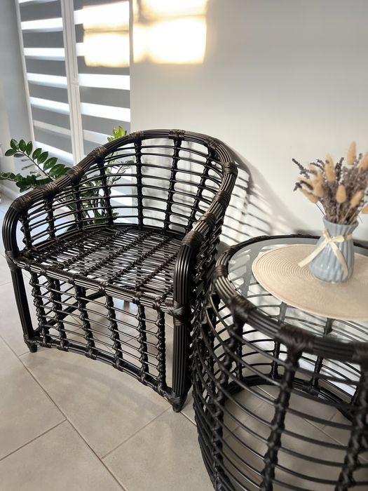 Комплект меблів Kuba, садові меблі, крісла з ротангу, меблі на балкон