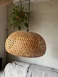 Lampa sufitowa bambusowa śr. 35