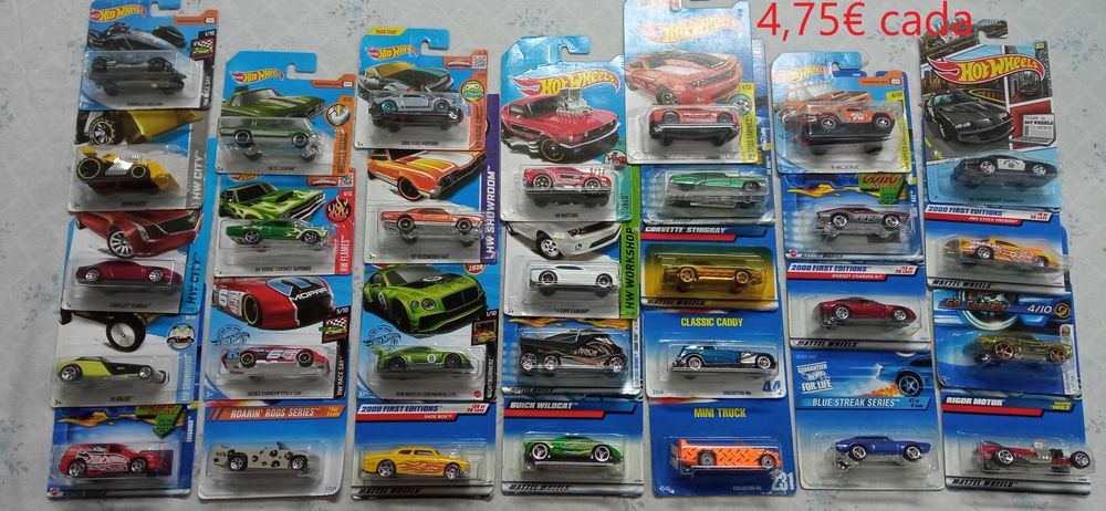 Hot Wheels Vintages e recentes - 21/4