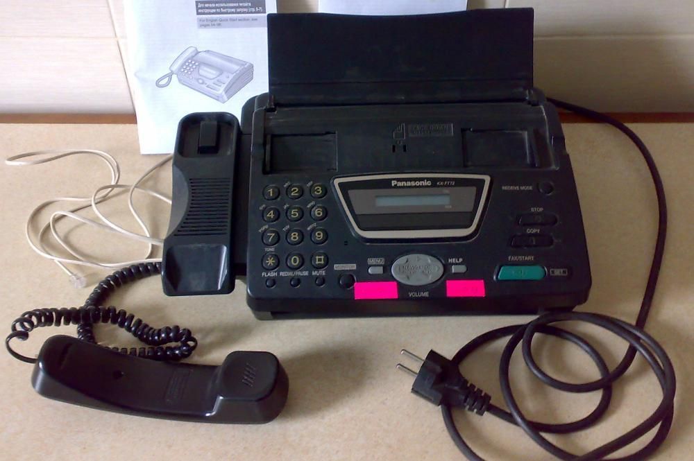Телефон-факс Panasonic KX-FT908