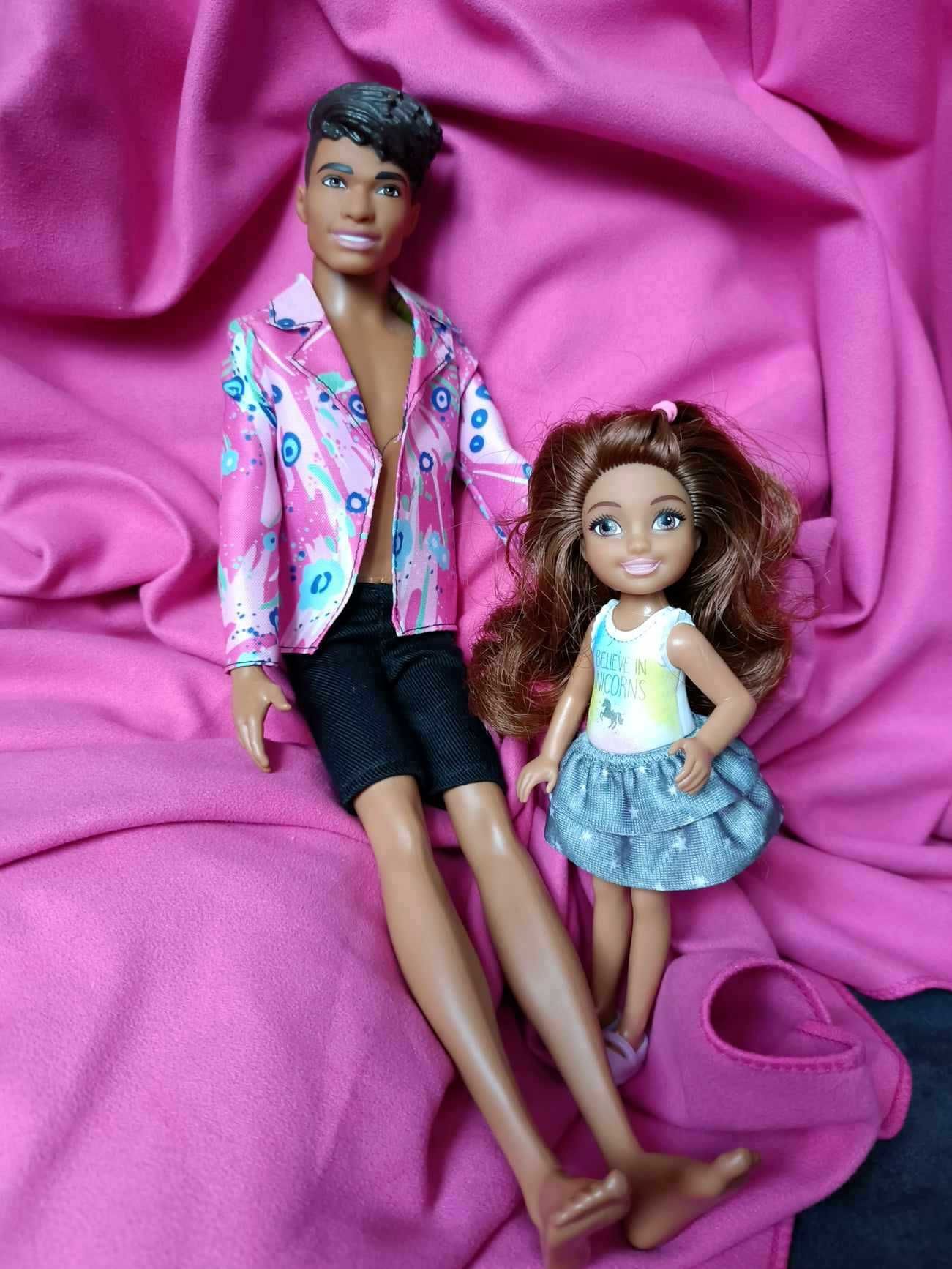 Ken + mała siostra Barbie / Chelsea / Mattel