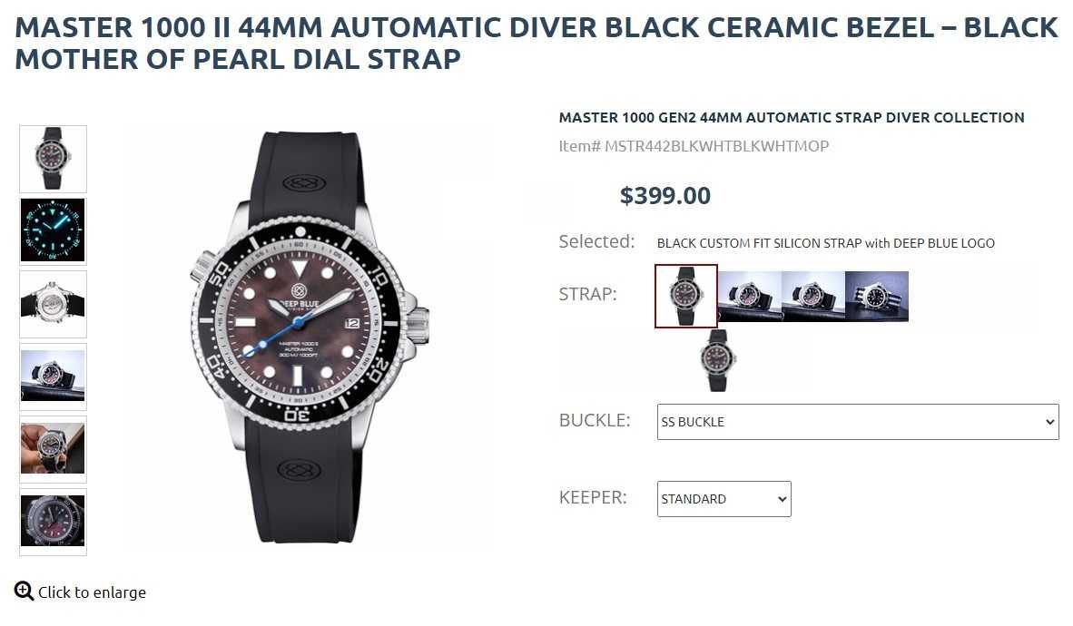 Наручные часы НОВЫЕ Seiko Deep Blue дайверы 44 мм Синий Абалон