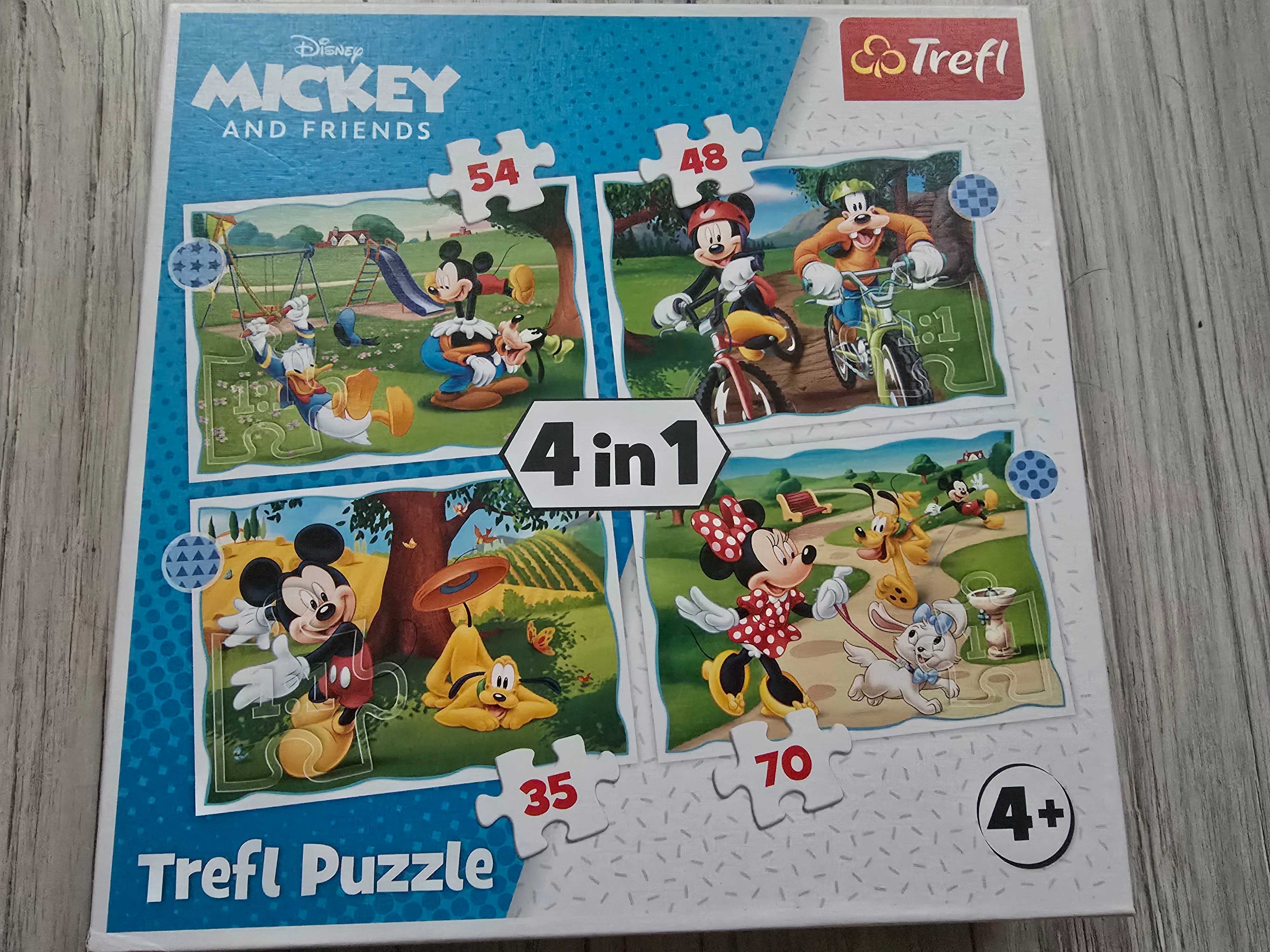 Puzzle Mickey i przyjaciele