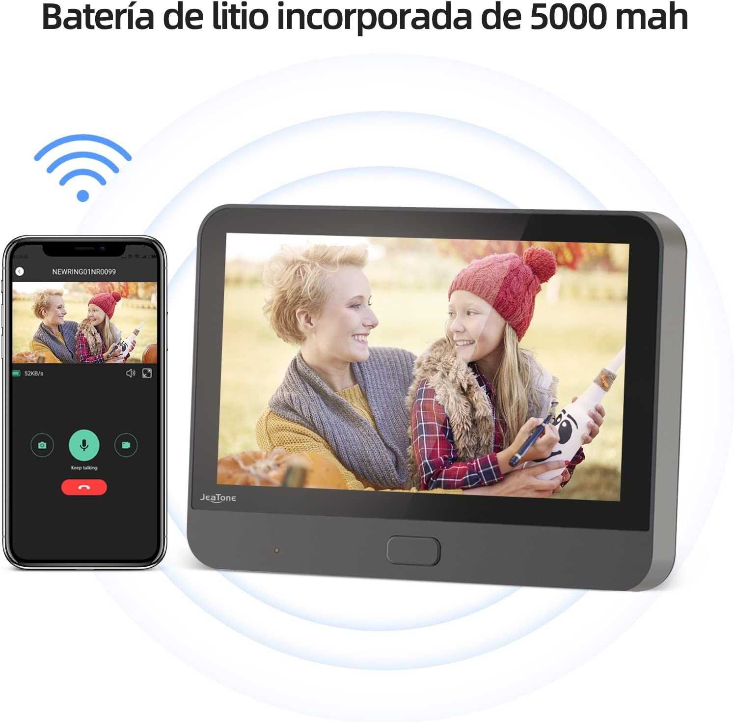 Vídeo Porteiro * Campainha Sem Fios *  Bateria * Tuya * WIFI