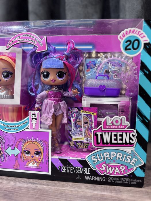 Ігровий набір L.O.L Surprise buns 2 braids Bailey
