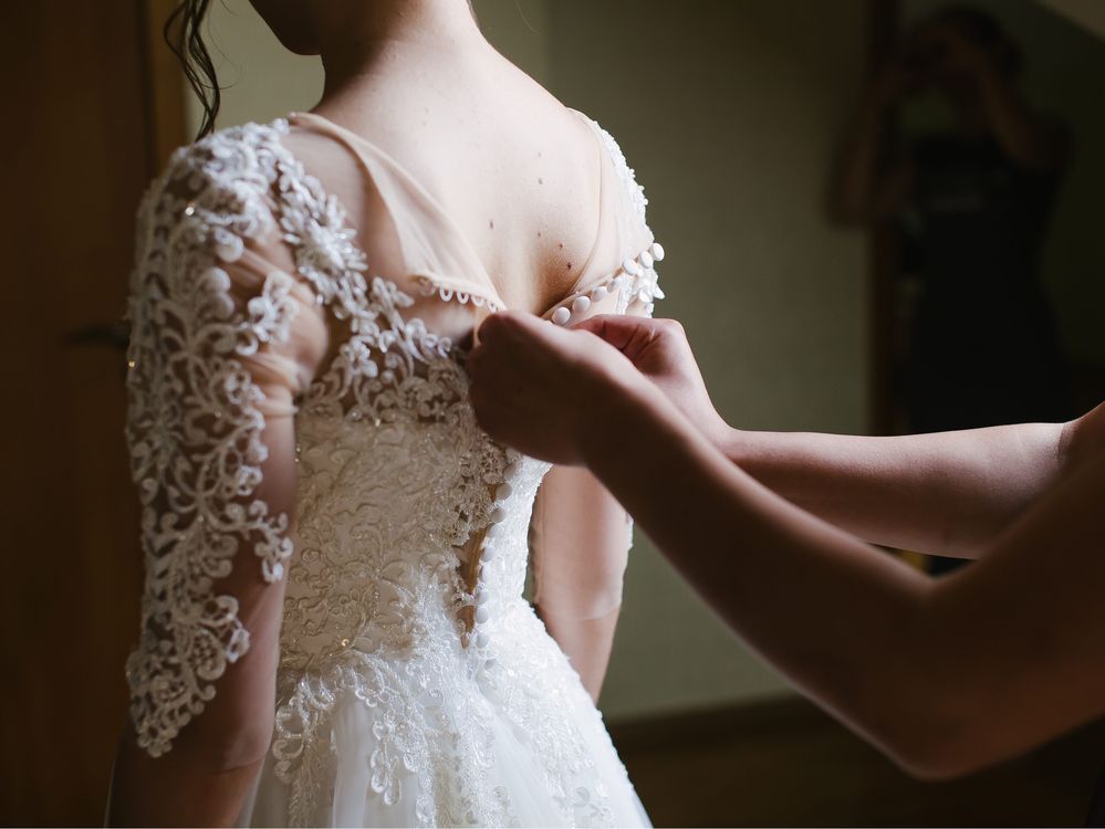 Весільна сукня А-силуету свадебное платье А-силуета