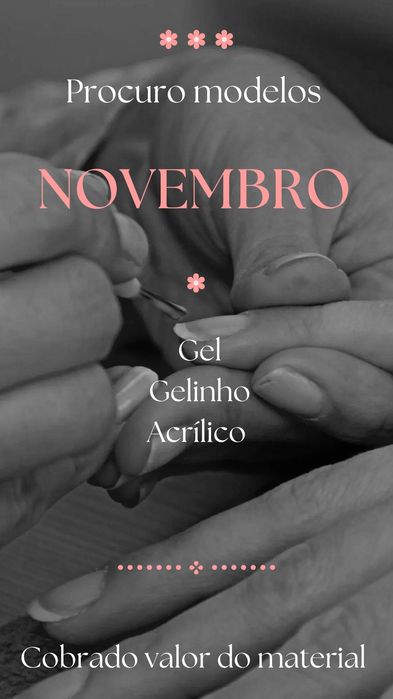 Procuro modelos unhas