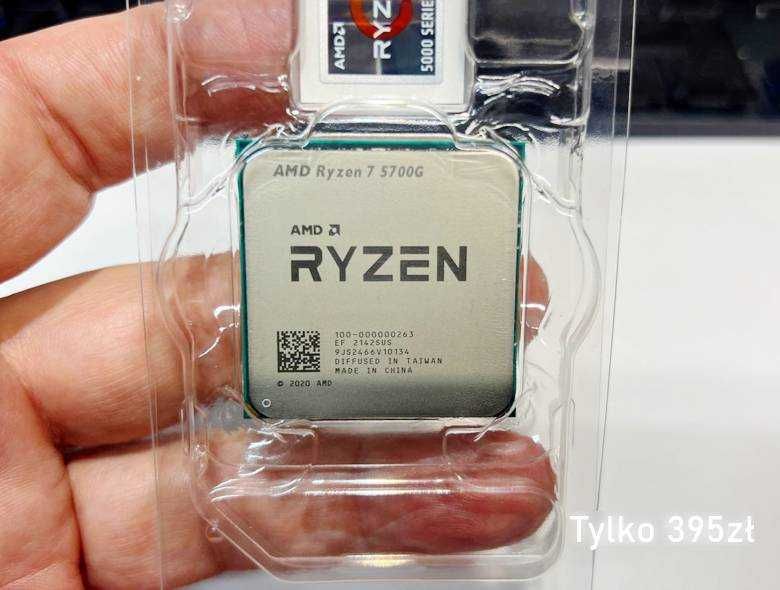 Procesor AMD Ryzen 7 5700G 4.6GHz z grafiką 8 rdzeni 20Mb pamięci AM4