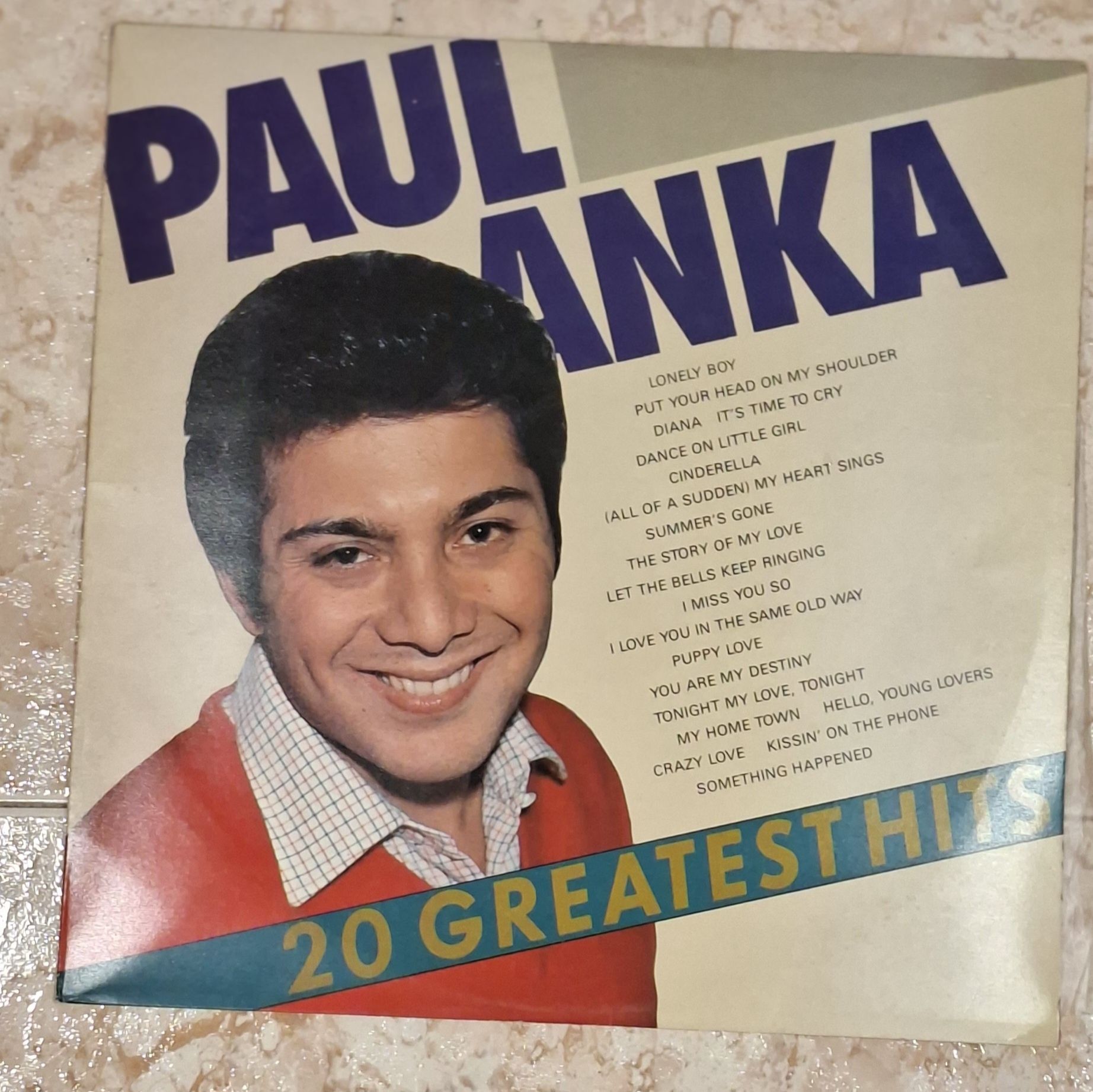 Paul Anka LP best of