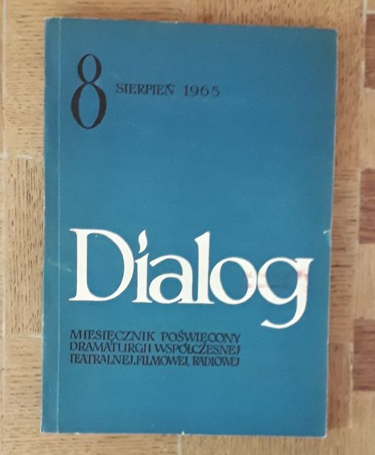 Dialog nr 8 sierpień 1965