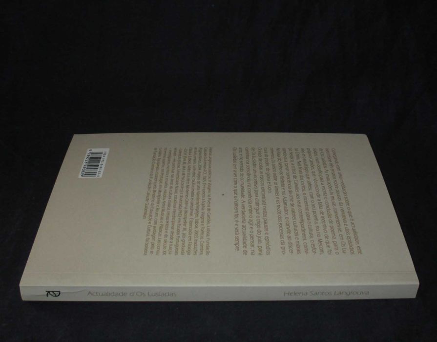 Livro Actualidade d'Os Lusíadas Helena Santos Langrouva
