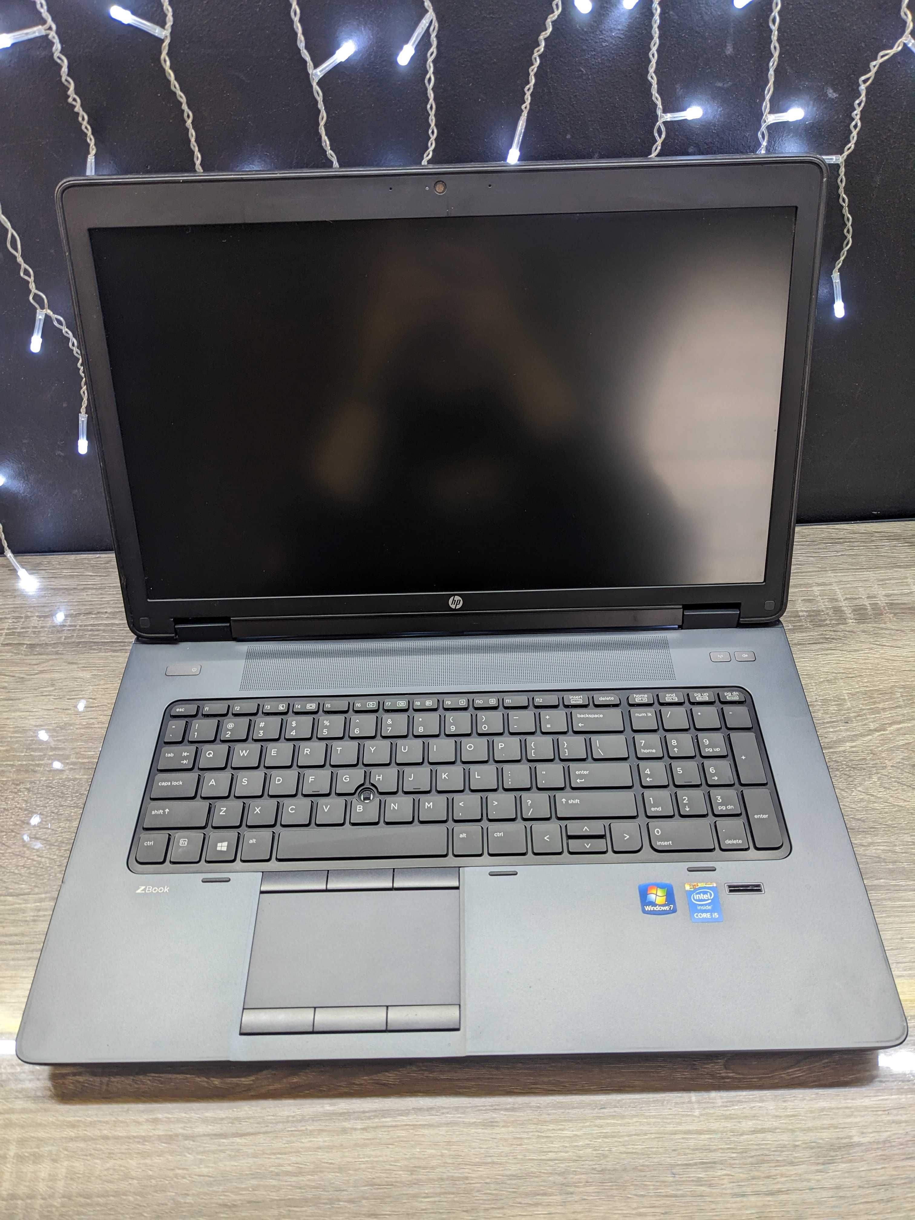 Ігровий Ноутбук HP ZBook 17\i5-4300M\8GB\SSD 240GB\Nvidia K610M